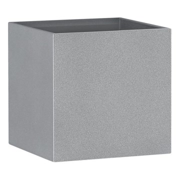 Telefunken 303404TF - Applique da esterno LED/7W/230V IP44 argento