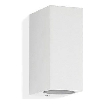 Telefunken 307006TF - Applique murale LED extérieure 2xGU10/5W/230V IP44 blanc