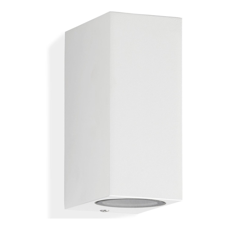 Telefunken 307006TF - Applique murale LED extérieure 2xGU10/5W/230V IP44 blanc