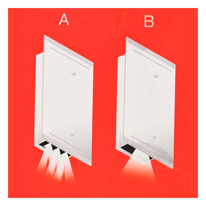 Telefunken 307706TF - Applique a LED da esterno 2xLED/3W/230V IP44 bianco
