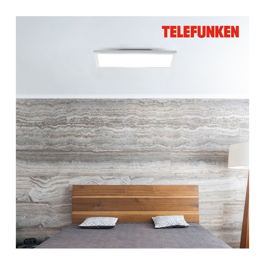 Telefunken 308706TF - Plafoniera LED con sensore LED/36W/230V