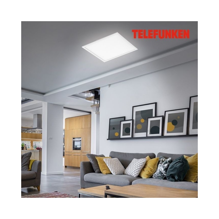 Telefunken 308806TF - Pannello a plafone LED con sensore LED/25W/230V 4000K