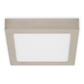 Telefunken 309702TF - Dimmbare LED-RGB-Deckenleuchte LED/23W/230V 2700-6500 Wi-Fi Tuya matt Chrom