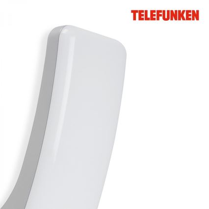 Telefunken 311604TF - Applique murale LED extérieure LED/15W/230V IP44 argent