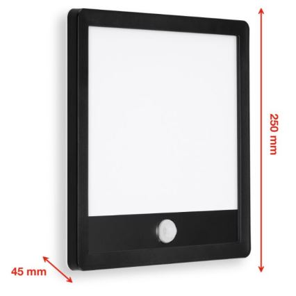 Telefunken 313805TF - LED-Außenwandleuchte mit Sensor LED/15W/230V IP44