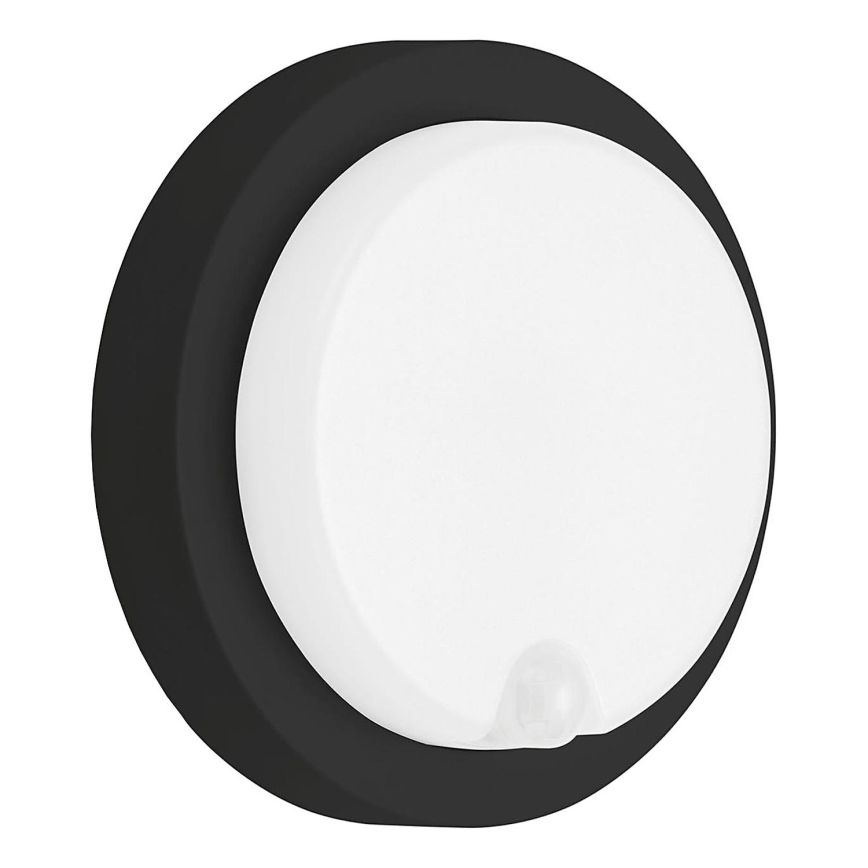 Telefunken 315305TF - LED Applique da esterno con sensore LED/12W/230V IP44 nero