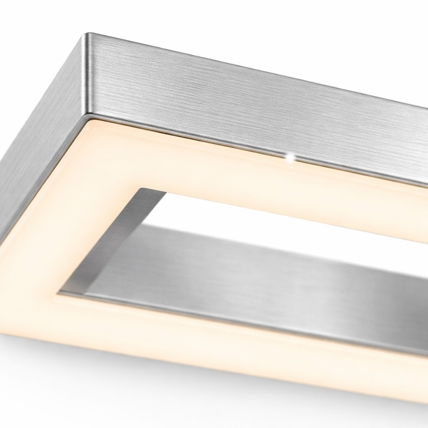 Telefunken 316108TF - Plafoniera LED RGBW dimmerabile da soffitto FRAME LED/40W/230V 3000-6500K Wi-Fi compatibile con Tuya, cromo opaco