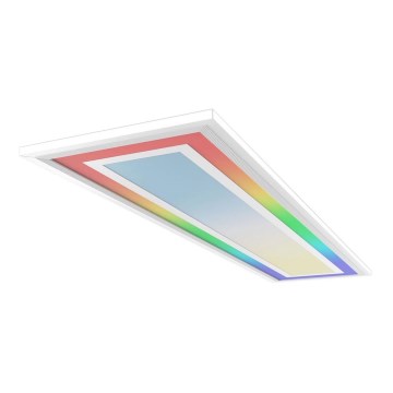Telefunken 318906TF - dimmbare LED-RGBW-Deckenleuchte LED/24W/230V 3000-6500K 25x100 cm + Fernbedienung