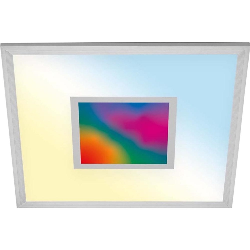 Telefunken 319704TF - Plafonnier à intensité variable LED RGB LED/24W/230V 3000-6500K + télécommande