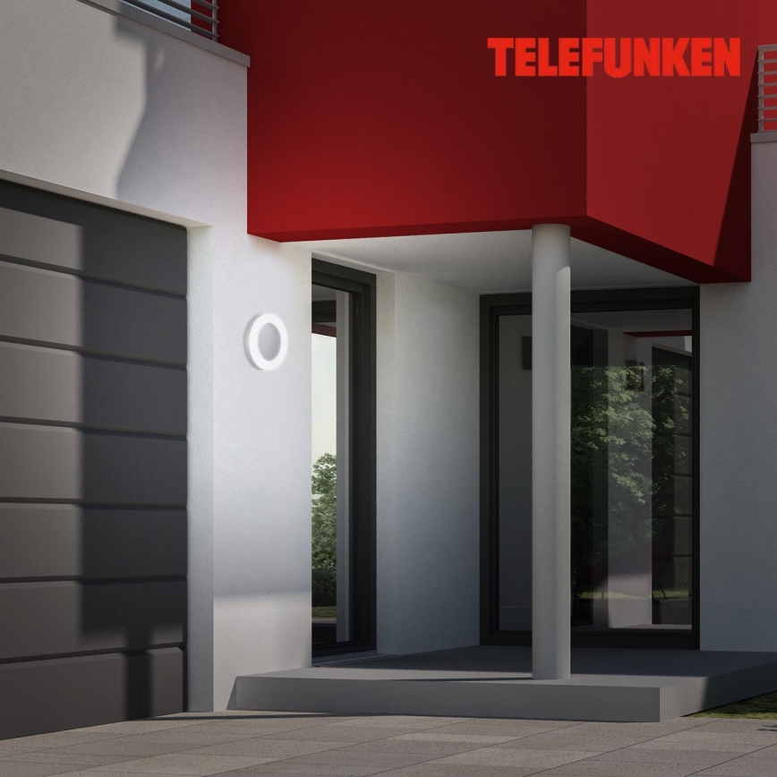 Telefunken 320904TF - Applique a LED da esterno LED/24W/230V IP44 bianco