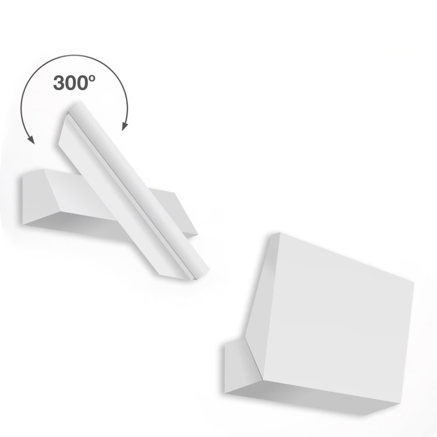 Telefunken - Applique da esterno LED/10W/230V IP44 bianca