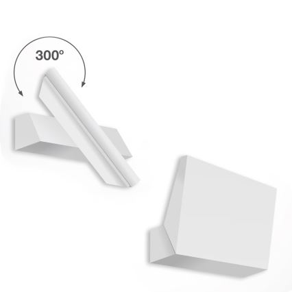 Telefunken - LED-Außenwandleuchte LED/10W/230V IP44 weiß