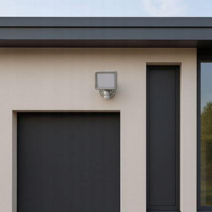 Telefunken - Proiettore LED con sensore, 20W, 230V