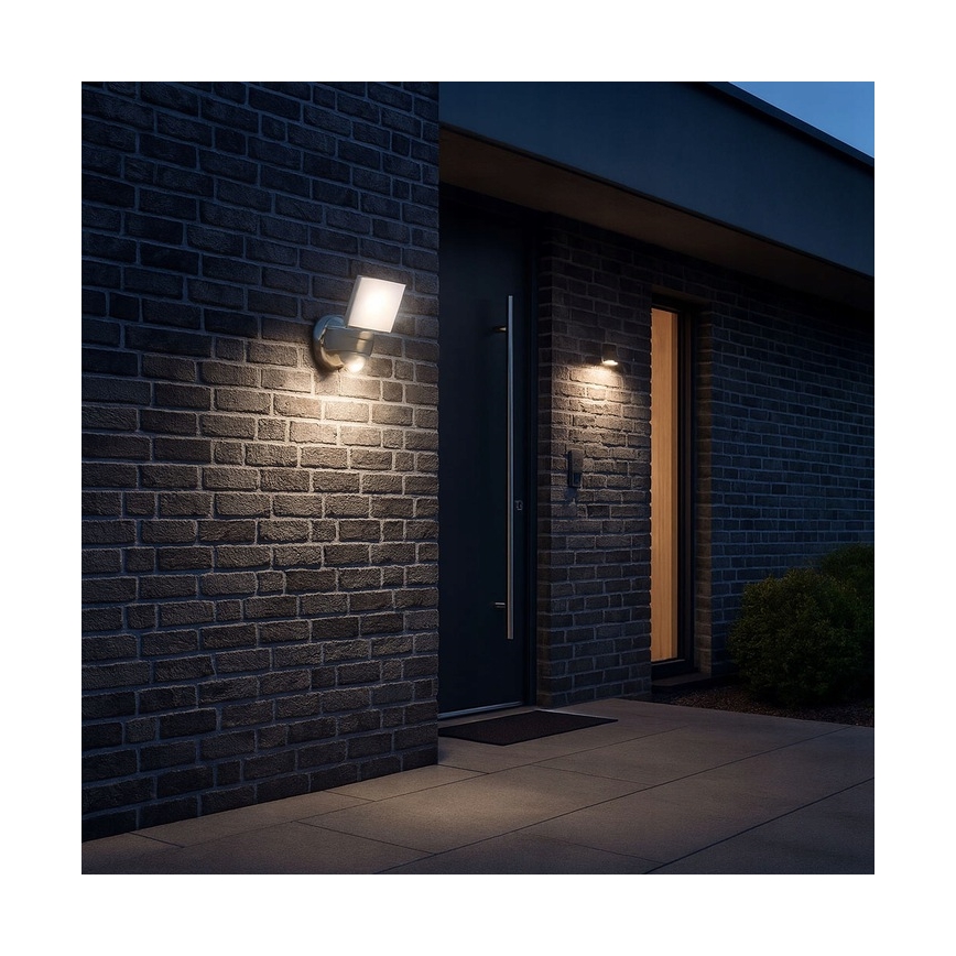 Telefunken - Proiettore LED con sensore LED/16W/230V