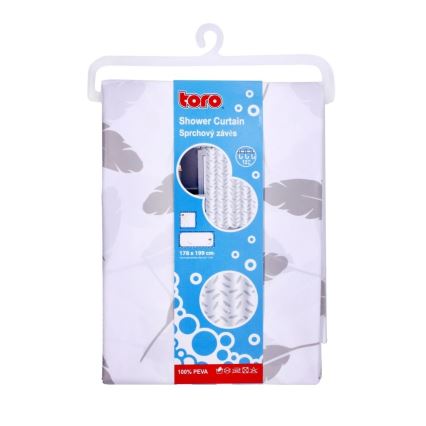 Tenda doccia TORO PREMIUM 178x199 cm foglie
