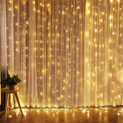 Tenda luminosa LED/3xAA