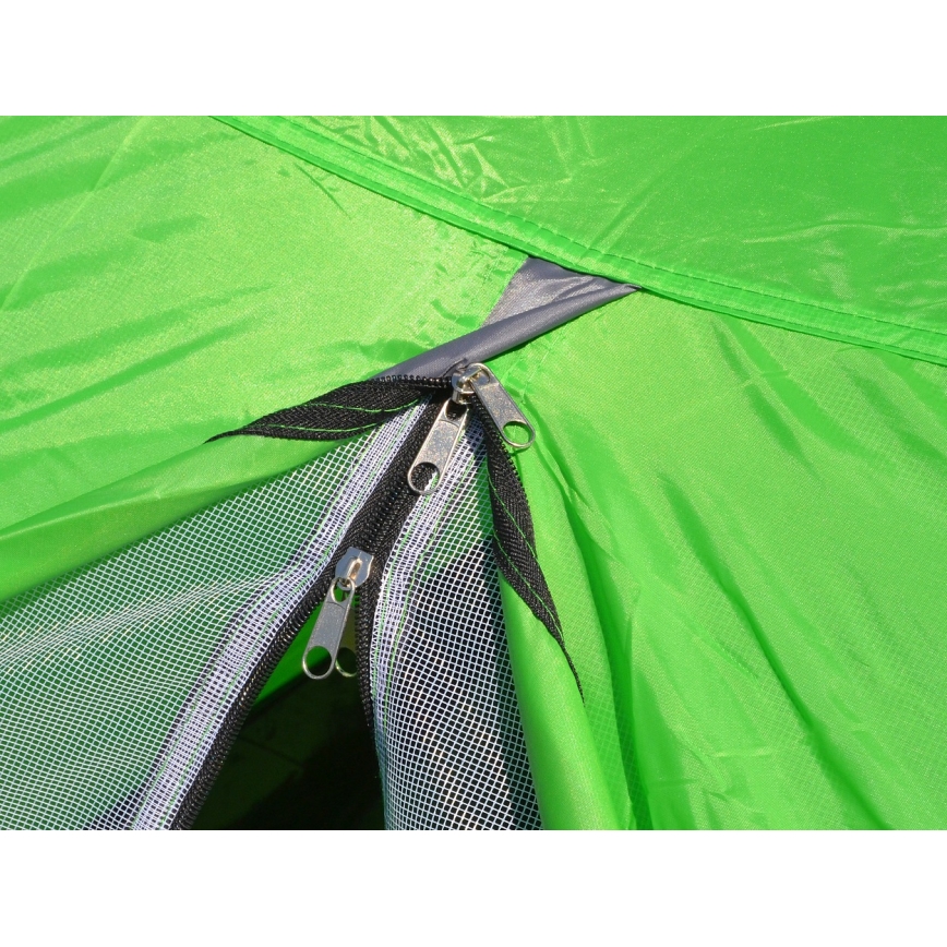 Tenda per 2 persone PU 1500 mm verde