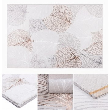 Teppich CREATION 120x170 cm 1950 g/m2 grau/beige/weiß