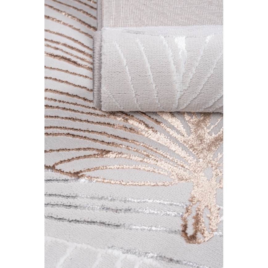 Teppich CREATION 80x150 cm 1950 g/m2 grau/beige/weiß