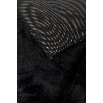 Teppich RABBIT 3D 120 x 170 cm schwarz