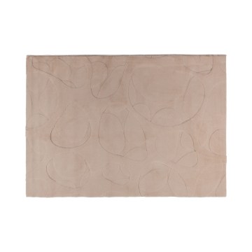 Teppich RABBIT 3D 120x170 cm Beige