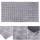 Teppich RABBIT BUBBLE 80 x 150 cm, grau