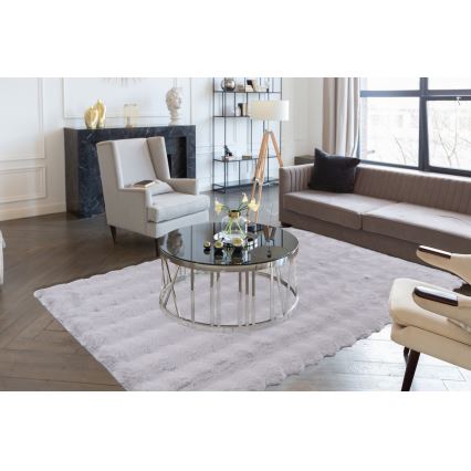 Teppich RABBIT BUBBLE 80 x 150 cm, grau