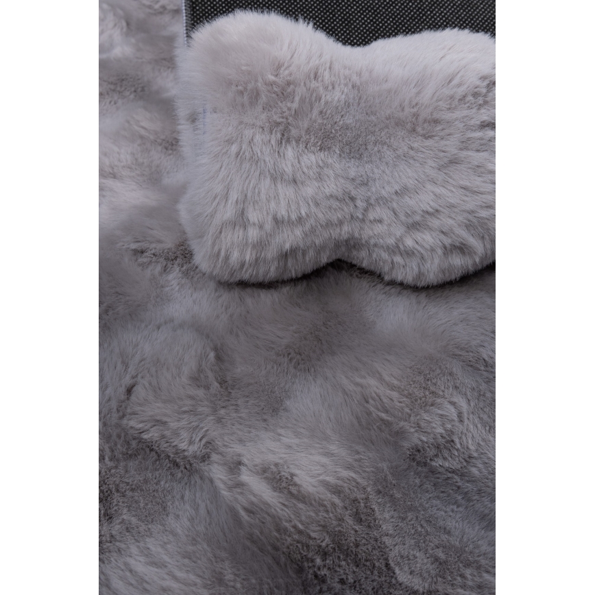 Teppich RABBIT BUBBLE 80 x 150 cm, grau