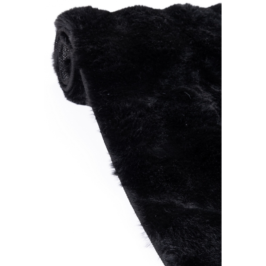 Teppich RABBIT BUBBLE 80 x 150 cm, schwarz