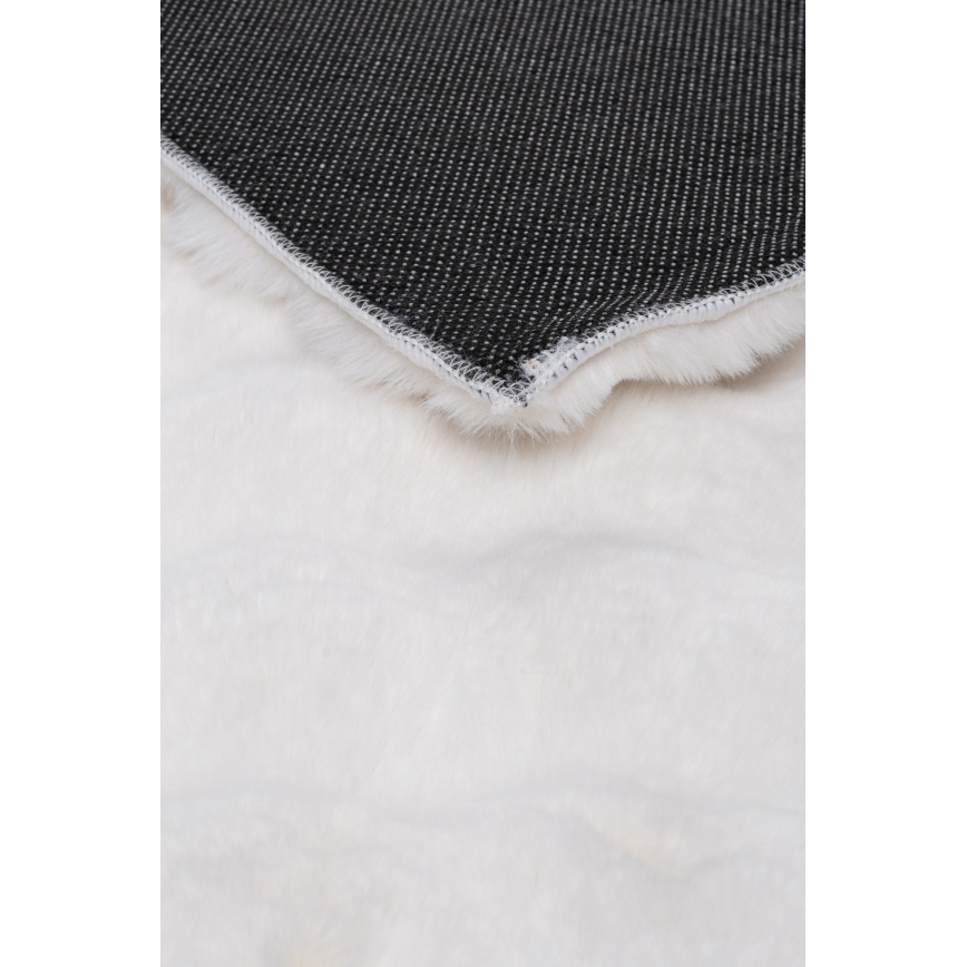 Teppich RABBIT BUBBLE 80x150 cm cremefarben