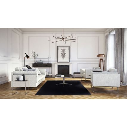 Teppich RABBIT-FOX 120x160 cm schwarz