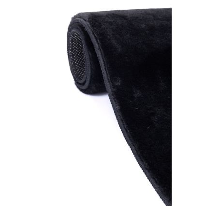 Teppich RABBIT-FOX 120x160 cm schwarz