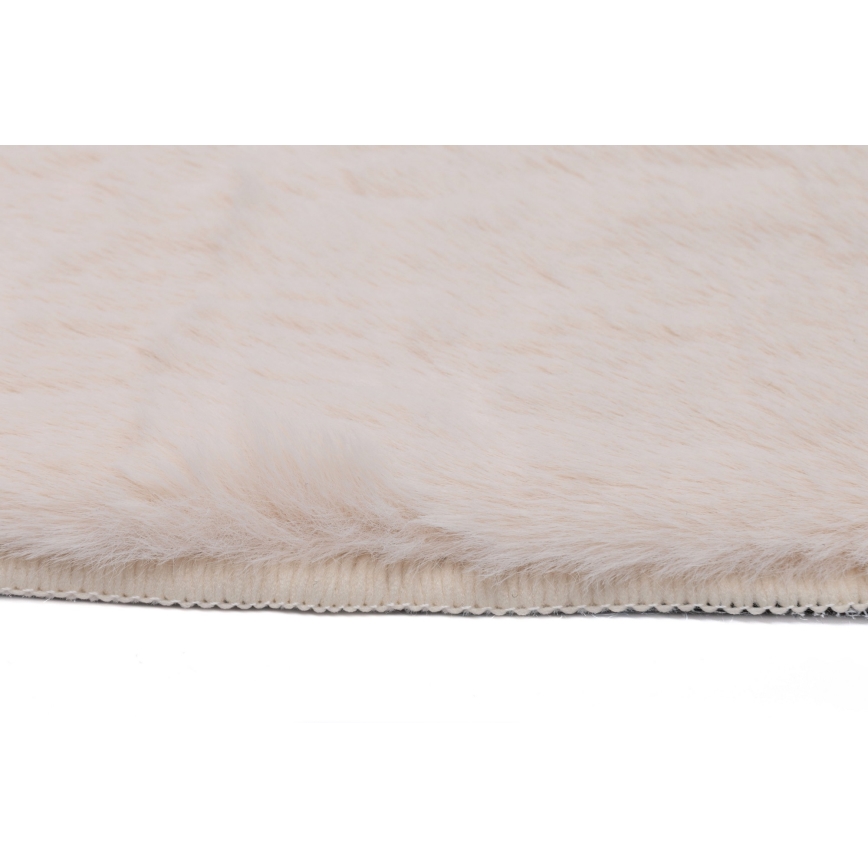 Teppich RABBIT-ROSA NEW 80x150 cm 2000g/m2 cremefarben