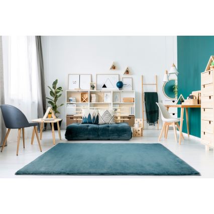 Teppich RABBIT-ROSA NEW 80x150 cm 2000g/m2 türkis