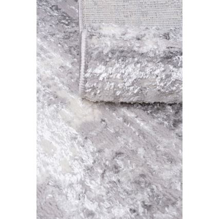 Teppich SALAMANCA 120 x 170 cm, grau/weiß