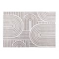 Teppich SALAMANCA 67x120 cm grau/weiß