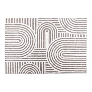 Teppich SALAMANCA 67x120 cm grau/weiß