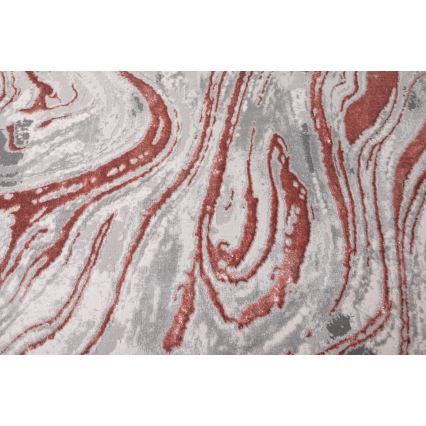 Teppich STONE 120 x 160 cm rosa/grau