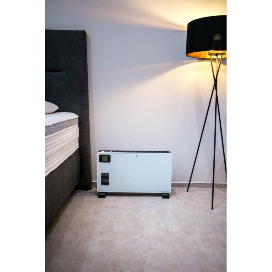 Immax NEO 07760L - Termoconvettore elettrico 1000/1300/2300W LCD/timer/TURBO/termostato Wi-Fi Tuya + tc