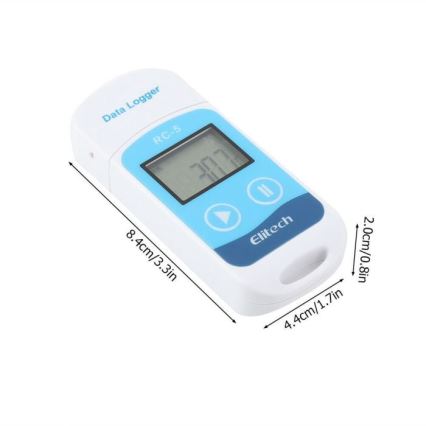Termometro con registrazione USB IP67