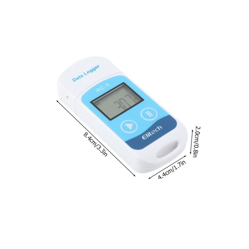 Termometro con registrazione USB IP67