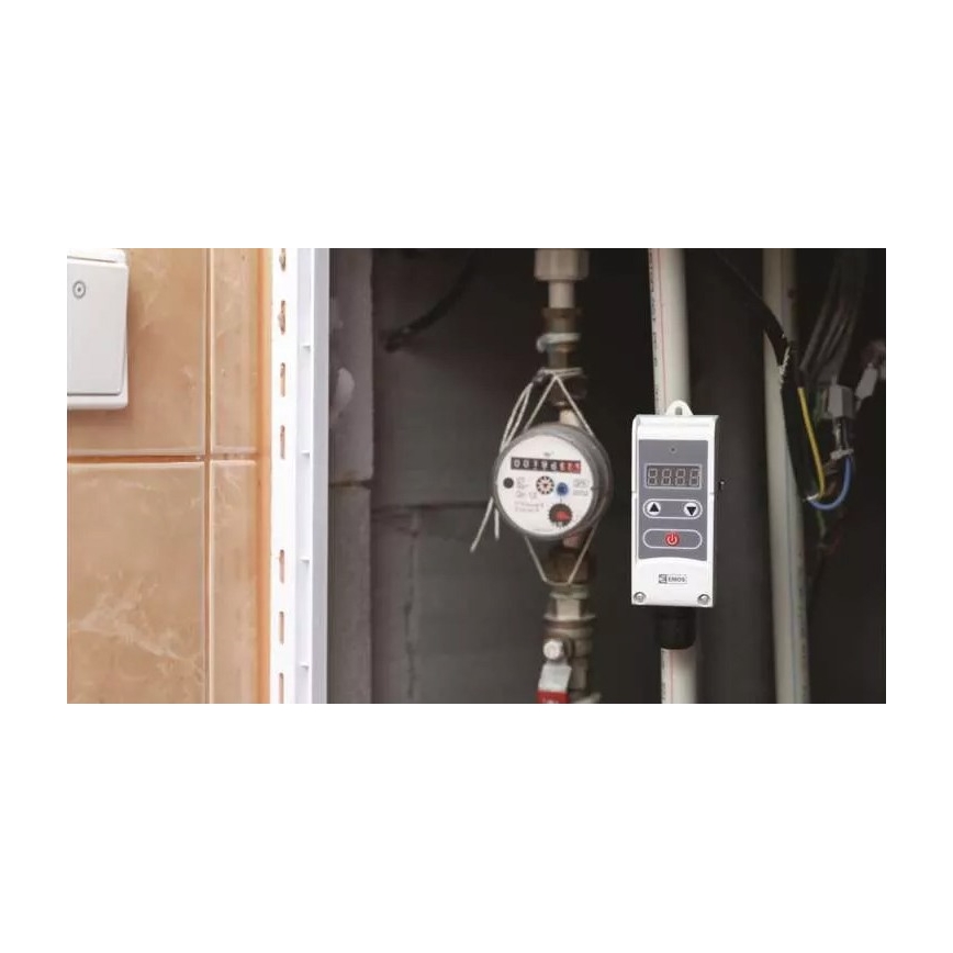 Termostato digitale integrato 230V