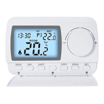 Termostato senza fili 2xAA + 230V