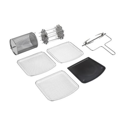 TESLA Electronics AirCook & Grill – Intelligente multifunktionale digitale Heißluftfritteuse 12 l 1800W/230V mit Wi-Fi