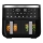 TESLA Electronics AirCook - Friggitrice ad aria calda digitale doppia multifunzione 7,6 l 2850W/230V