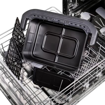 TESLA Electronics AirCook - Friggitrice ad aria digitale multifunzione duale 10 l 2400W/230V