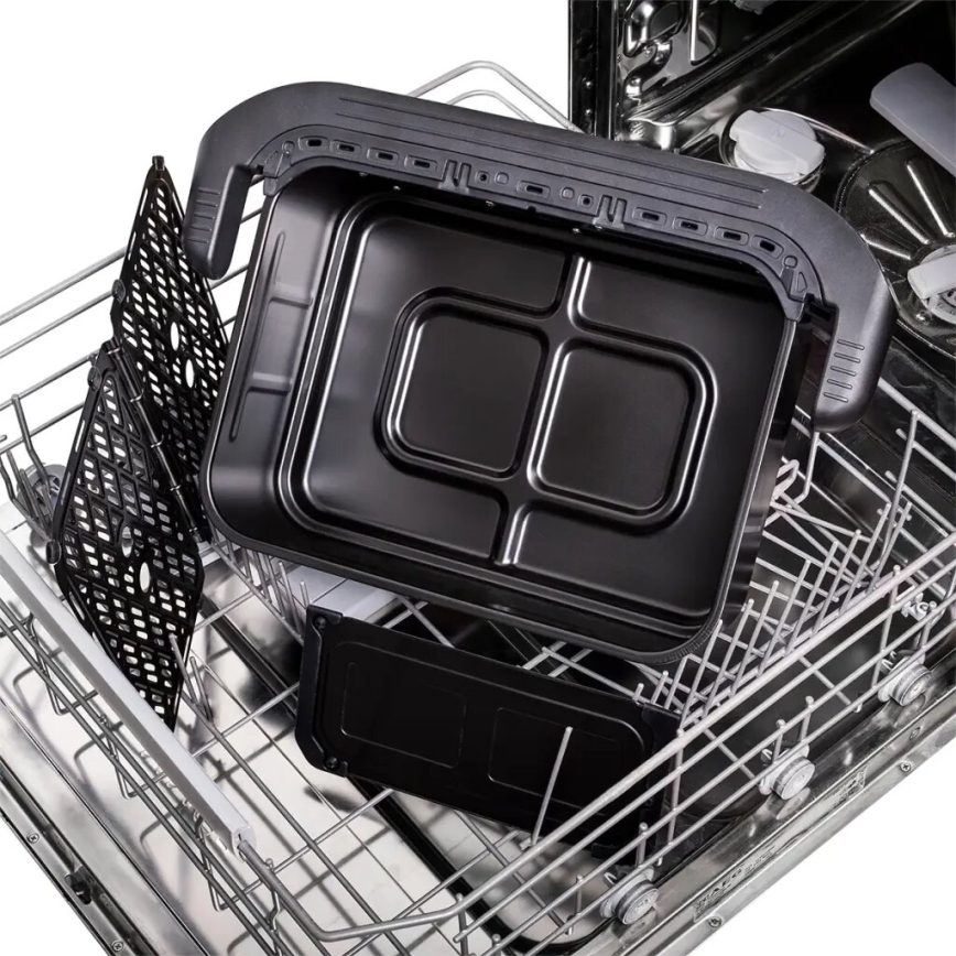 TESLA Electronics AirCook - Friggitrice ad aria digitale multifunzione duale 10 l 2400W/230V