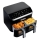 TESLA Electronics AirCook - Friggitrice ad aria digitale multifunzione duale 9 l 2400W/230V