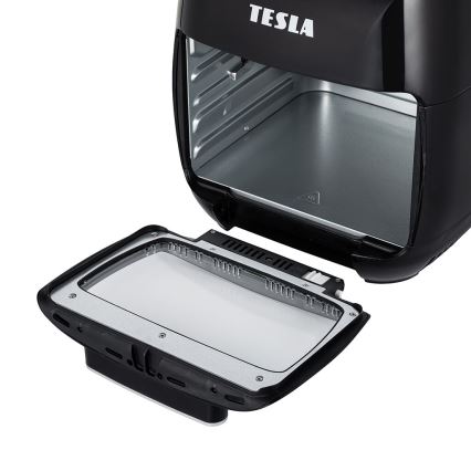 TESLA Electronics AirCook - Friggitrice digitale multifunzionale ad aria calda 11 l 2000W/230V
