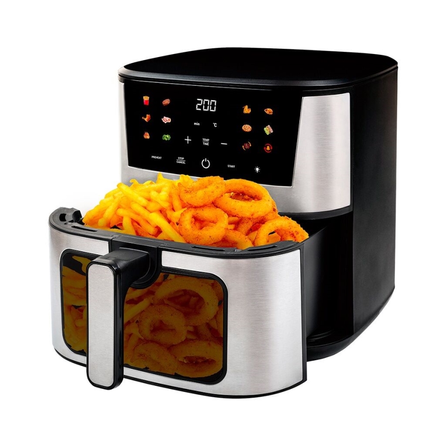 TESLA Electronics AirCook - Friggitrice digitale multifunzionale ad aria calda 7 l 1600W/230V